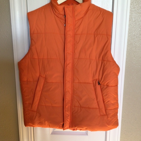 Men’s Orange Size L Vest - Picture 1 of 5